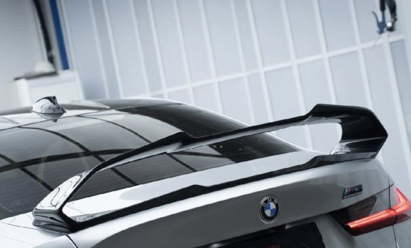 画像3: 大型ウイング◆BMW G80M3 / G20 セダン用 リアカーボントランクスポイラー/リアウイング/リアスポイラ/エーイーデザイン/綾織カーボン/318/320/M340 (3)