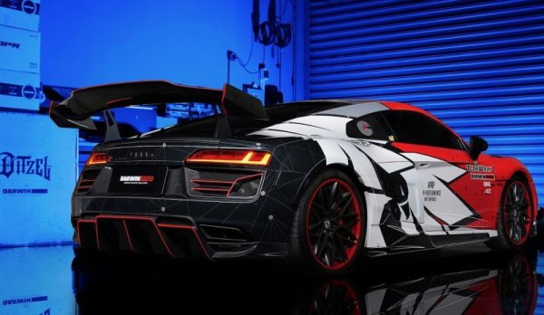 画像7: iMP PERFORMANCE◆アウディ 2016-2022年 R8用 DTMサーキットバージョンカーボンエアロキット◆/ボンネット/フロントリップ/サイドステップ/ディフューザー/ワイドフェンダー/AUDI R8/正規モデル (7)