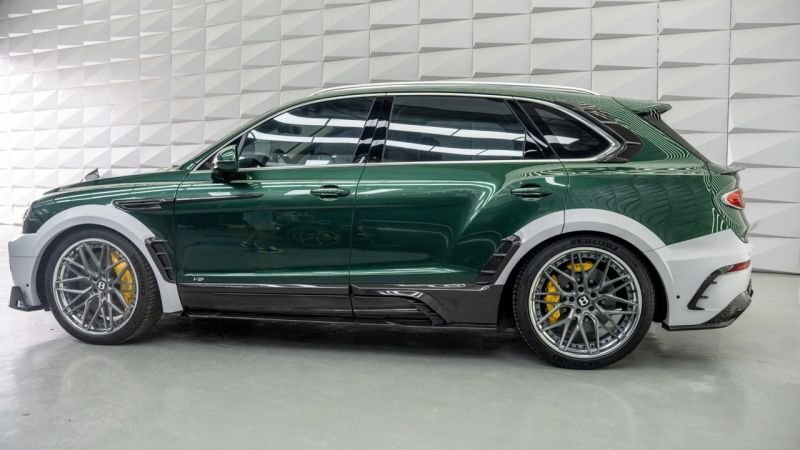 画像1: ◆ベントレー SUV ベンティガ 21y後期用 MANSOタイプ カーボンワイドボディーキット/フロントバンパー/リップスポイラー/ディフューザ/フェンダー/ハッチスポイラー/リアスポイラー/フォグカバー/フェンダーヴェント/Bently (1)
