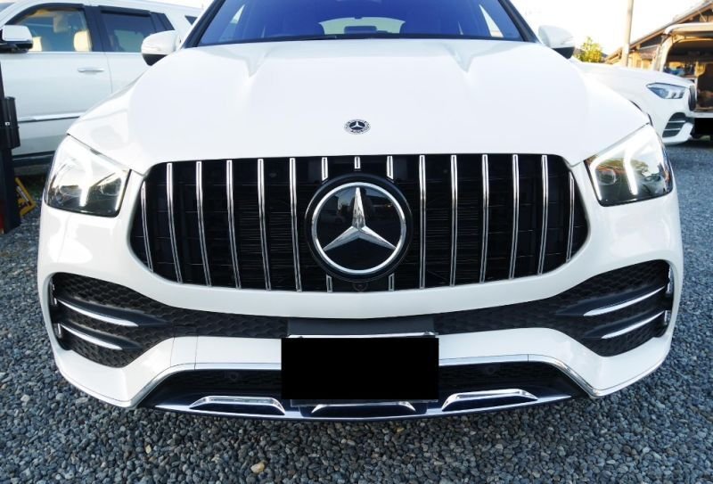 画像1: クーペ用◆C167 GLE COUPE 2020〜後期用 63AMGタイプパナメリカーナグリル/クローム/グロスブラック選択可能/GLE400d/GLE53/メルセデス/AMG/センターグリル/人気商品/ (1)