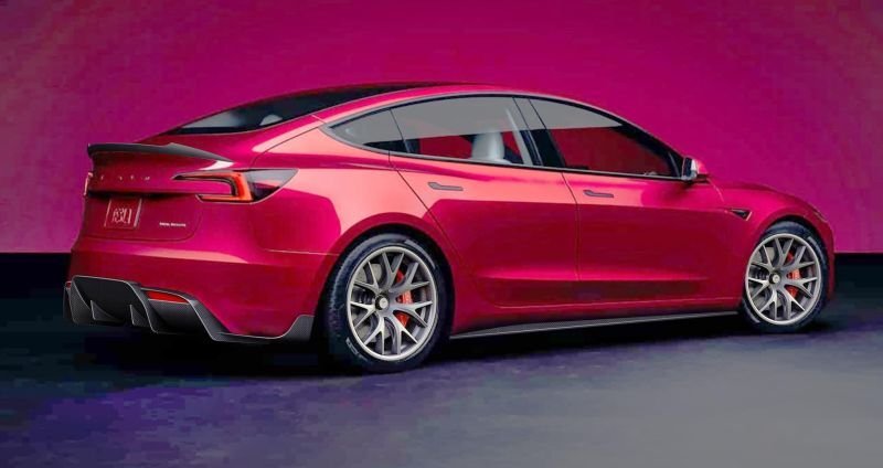 画像1: 後期◆テスラ モデル3用 2023年〜 ドライカーボン VRSタイプ トランクスポイラー/リアスポイラー/リアウイング/TESLA/MODEL3/綾織/PERFORMANCE/Plaid/シュタイナー (1)