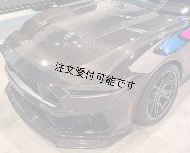 画像1: ◆フォード 2024~ マスタング ダークホース フロントカーボンスポイラー/7代目/カーボンリップ/カーボンエアロ/アンダースポイラー/MUSTANG (1)