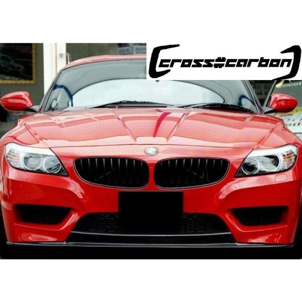 画像1: ◆BMW E85 /E86 Z4 Zクーペ用ブラックキドニーグリル/E85Z4/E86Z4/センターグリル/ブラックグリル/ドレスアップ/ビーエム/ラジエターグリル/クロスカーボン (1)