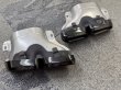 画像1: ◆ベンツ W205 S205 X253 C253  63AMG スクエアタイプ4本出しテールパイプ/テールガーニッシュ/マフラーカッター/C63/GLC63/E63/AMG/BENZ/メルセデス/クローム/ブラッククローム/刻印タイプ (1)