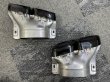 画像6: ◆ベンツ W205 S205 X253 C253  63AMG スクエアタイプ4本出しテールパイプ/テールガーニッシュ/マフラーカッター/C63/GLC63/E63/AMG/BENZ/メルセデス/クローム/ブラッククローム/刻印タイプ (6)