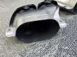 画像5: ◆ベンツ W205 S205 X253 C253  63AMG スクエアタイプ4本出しテールパイプ/テールガーニッシュ/マフラーカッター/C63/GLC63/E63/AMG/BENZ/メルセデス/クローム/ブラッククローム/刻印タイプ (5)