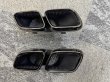 画像7: ◆ベンツ W205 S205 X253 C253  63AMG スクエアタイプ4本出しテールパイプ/テールガーニッシュ/マフラーカッター/C63/GLC63/E63/AMG/BENZ/メルセデス/クローム/ブラッククローム/刻印タイプ (7)