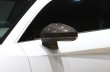 画像2: ドライカーボン◆アウディ 2016y~2025y PERFORMNCE仕様 カーボンミラーハウジング/バックミラー/ミラーカバー/AUDI/4D/ABT/MTM/DTM/DRYCARBON/2点セット (2)