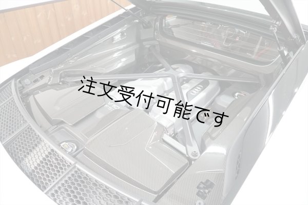 画像1: ドライカーボン◆アウディ 2016y~2025y 純正仕様 カーボンエンジンカバー/エンジンガーニッシュ/3ピース/耐熱高強度/AUDI/4D/ABT/MTM/DTM/DRYCARBON/超軽量 (1)