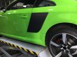 画像1: ◆MK3 アウディ 8S TT TTS  TTRS用 R8ルック カーボンボディパネル/左右2点セット/サイドプロテクション/カーボンパネル/2015〜2024y/綾織/OEM仕様/AUDI/ABT/MTM/ (1)