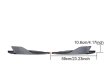画像7: ◆アウディ 4S R8 2016y-2019y  カーボンサイドスプリッターセット/アンダーリップ/サイドステップ/カナード/綾織/ABT/MTM/マンソリー/KW/AUDI (7)