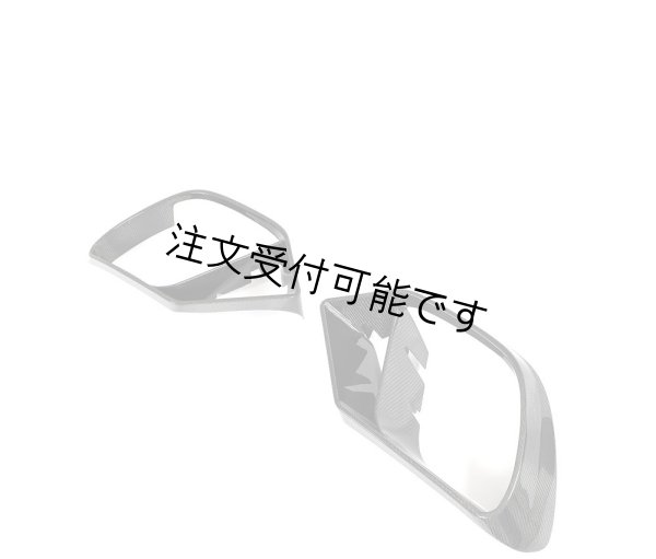 画像1: ◆メルセデス・ベンツ X290 GT 4ドアクーペ 2019y〜 GT43 GT53 前期用フロントバンパーインテークカバー/ガーニッシュ/カーボンエアロ/アンダーリップ/メルセデス/AMG/ (1)