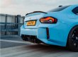 画像1: ◆BMW G87M2/G42 2シリーズクーペ 2022y~ カーボントランクスポイラー/220/M240/リアウイング/リアスポイラー/クロスカーボン/エアロ/Mパフォーマンス/PSM/MHC/AC (1)