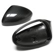 画像2: ドライカーボン◆ポルシェ 718 ケイマン/ボクスター用 カーボンドアミラーカバーセット/サイドミラーカバー/バックミラーカバー/スポーツライン/人気/cayman/boxster/DRYCARBON/綾織 (2)