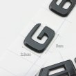 画像2: ◆ゲレンデ Gクラス関連エンブレム各種◆ブラックエンブレム◆G300 G350 G400 G450 G500 G550G63 G65 AMG V8 V12 ビターボ AMG◆リアエンブレム クロームメッキ (2)