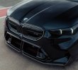 画像9: DRYCARBON◆BMW G90 & G99M5 パフォーマンス仕様フロントカーボンスプリッターセット◆エアロ/プリプレグカーボンファイバー (9)
