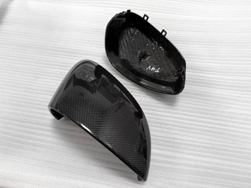 画像2: ◆フェラーリ プロサングエ ドライカーボンサイドミラーハウジング/ミラーカバー/DRYCARBON/FERRARI/Purosangue/FUV/ (2)