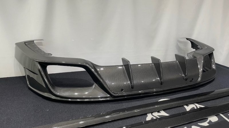 画像10: DRYCARBON◆ポルシェ 976 パナメーラ カーボンエアロキット◆リップ/サイドステップ/ディフューザー/ライトアウター/オーシャンデザイン/PORSCHE/PANAMERA/S/4S/TURBO/ (10)