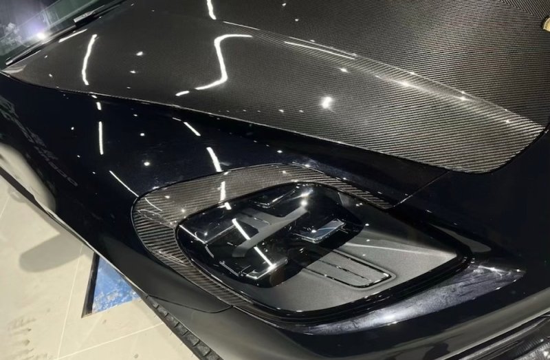 画像11: DRYCARBON◆ポルシェ 976 パナメーラ カーボンエアロキット◆リップ/サイドステップ/ディフューザー/ライトアウター/オーシャンデザイン/PORSCHE/PANAMERA/S/4S/TURBO/ (11)