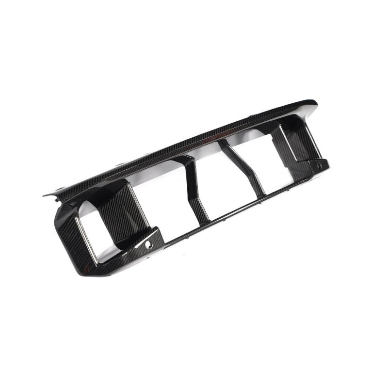 画像4: DRYCARBON◆BMW G87 M2 OEM仕様 センターフロントバンパートリム プレプレググロスカーボンファイバー/G87M2/ドライカーボン/カーボンカバー (4)