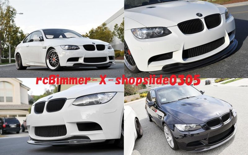 画像1: ◆BMW E90M3 E92M3用 GTSタイプ本物カーボンフロントスポイラー/カーボンリップ/アンダーリップ/エアロ/フロントリップ/GTS/ (1)