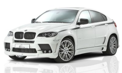 画像1: BMW E71 X6用リアルカーボンミラーカバー/サイドミラーカバー/バックミラーカバー/綾織カーボン/クロスカーボン