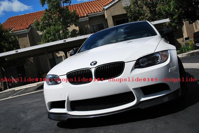 画像1: 送料無料◆BMW E90 M3用フロントカーボンリップスポイラー　タイプ３ (1)