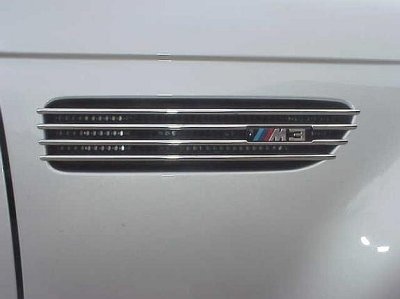 画像2: /BMW E46M3ルックサイドシャークタイプエアダクトセット/マットブラックタイプ/汎用商品/セダン/クーペ/カブリオレ/ツーリング/M3ルック専用品