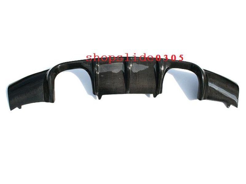 画像1: ◆BMW E92M3 E93M3用 VRSタイプ カーボンリアデフューザー◆ディフェーザー/アンダーリップ/シュタイナー/綾織カーボン/E90M3不可/ (1)