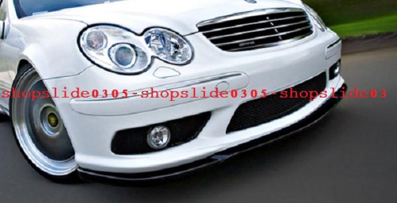 画像1: 送料無料◆ベンツ AMG W203 C55用カーボンフロントスポイラー (1)