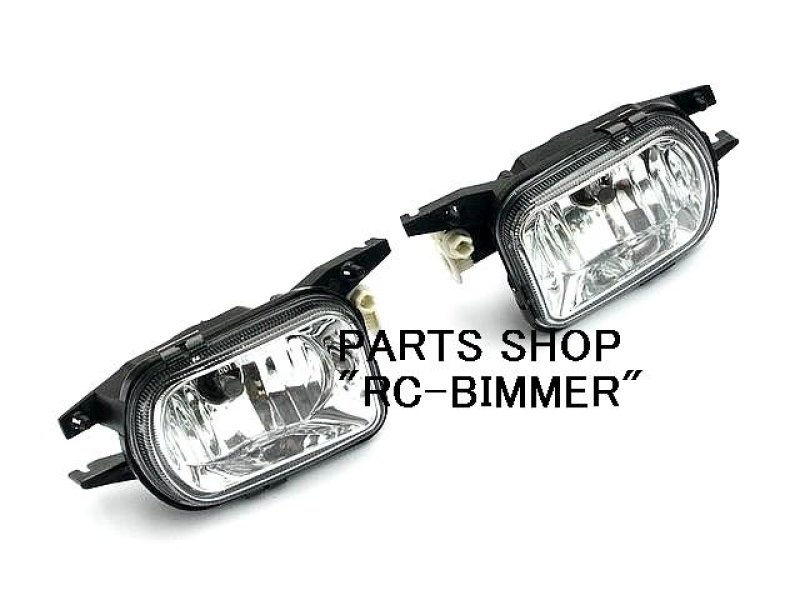 画像1: M.BENZ CLK用クリアフォグランプセット (1)