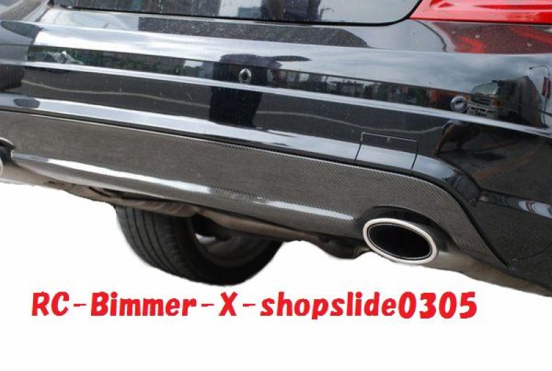 画像1: ◆ベンツ W204 C200 C300 C350セダン用リアアンダーデフューザーカーボンパネル/ディフューザー/リアスポイラー/カーボンエアロ/C180/C250 (1)