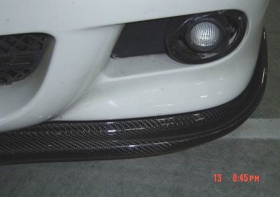 画像3: BMW E39 M5バンパー用　フロントカーボンスポイラー