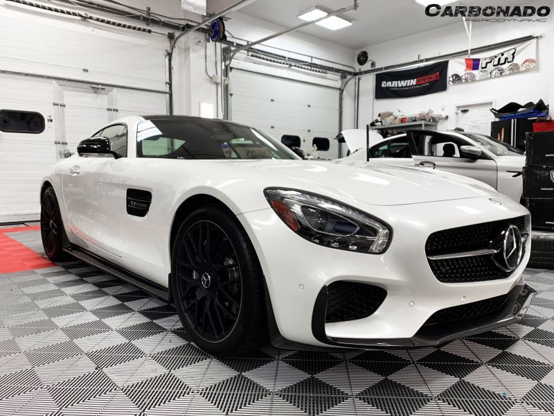 BENZ メルセデス?ベンツ C190 AMG GT S カーボンサイドスカート GT 190