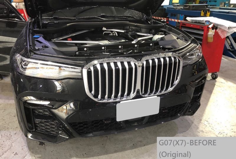 フロント バンパー グリル グロスブラック bmw x7 g07 2019 2020