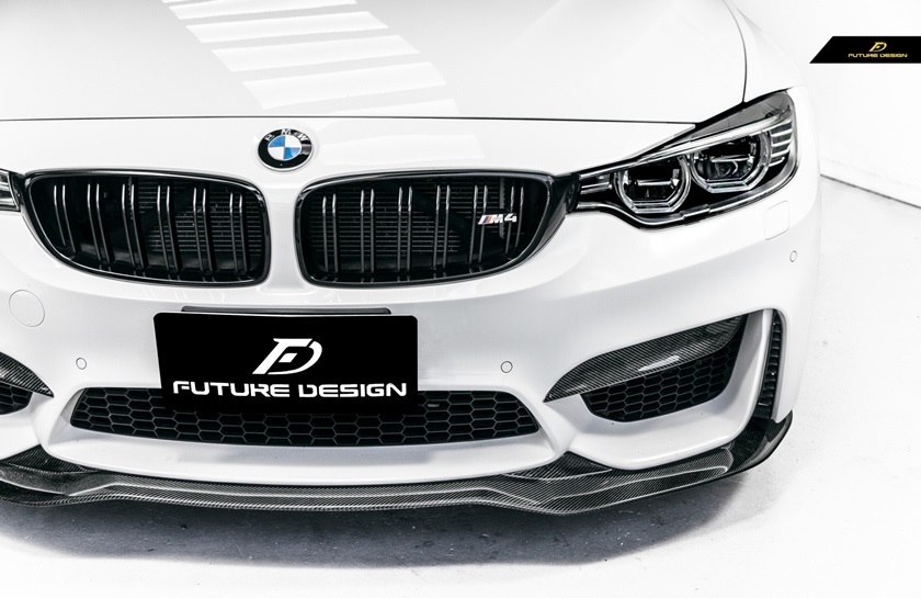 人気 BMW F82M4 F80M3 F83M4用 PSMタイプ フロントカーボンリップ/カーボンスポイラー/アンダーリップ/ウイング/フューチャーデザイン/ドライカーボン製法