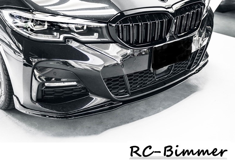 BMW 3シリーズ G20 G21 フロント用艶ありブラックキドニーグリル