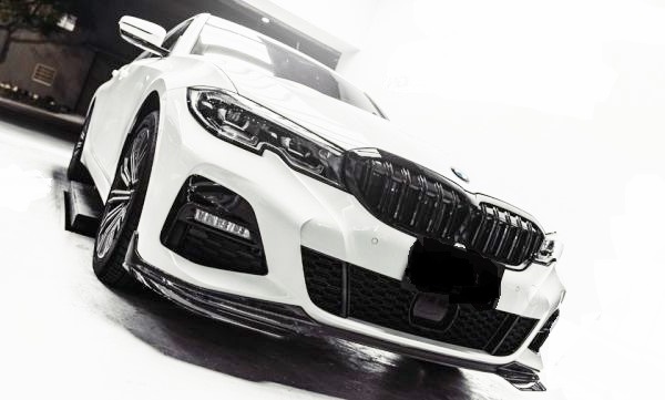 BMW G20 G21 3シリーズ 2019〜用5pcs Mパフォーマンスタイプ 艶黒