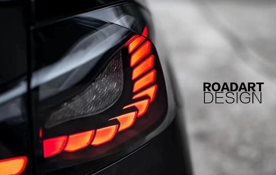 BMW F 3シリセダン用 OLED テールライトセット/龍鱗/LEDテール