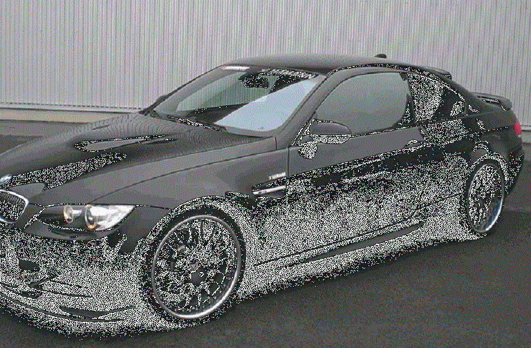 ◇BMW E92クーペ/ E92M3用 Hamタイプカーボンルーフスポイラー/リア