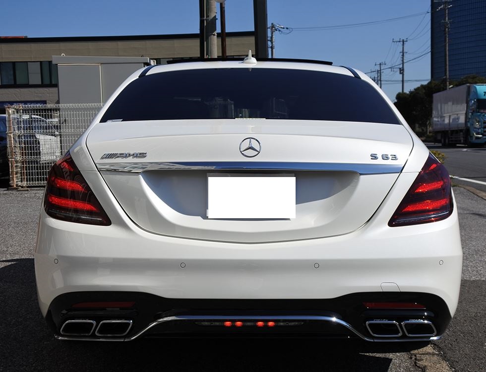 ◇ベンツ W222 後期Sセダン用 S63AMGタイプ AMGディフューザー+専用 