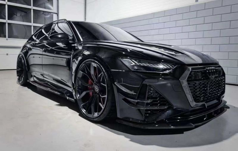 ◇アウディ C8 RS6用 IMPブラックシリーズエアロセット