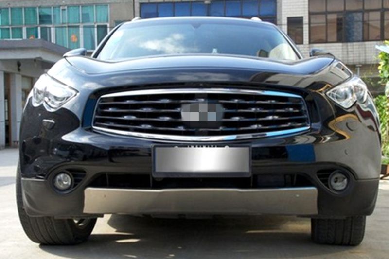 インフィニティ Fx35 Fx37 Fx50用304ステンレス製バンパーガードセット