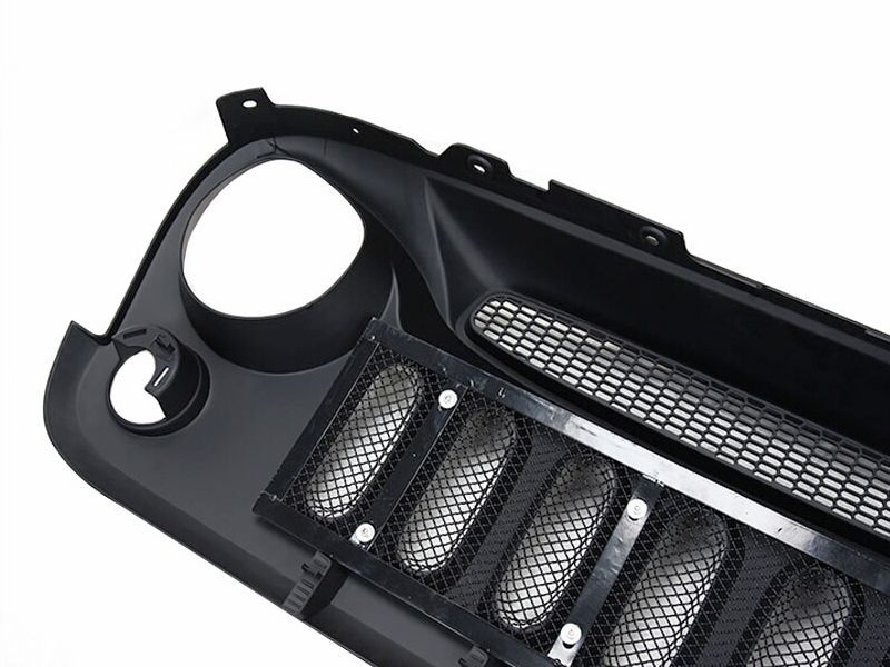 Jeep ジープ07 15年 ランクラー用ゴーストタイプフロントグリル Wrangler