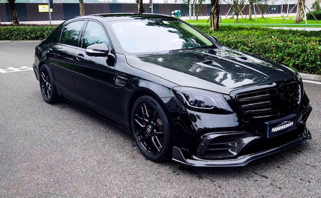 MANSORY リアスポイラー TypeI BENZ W222 Carbonマンソリー 後期 2017