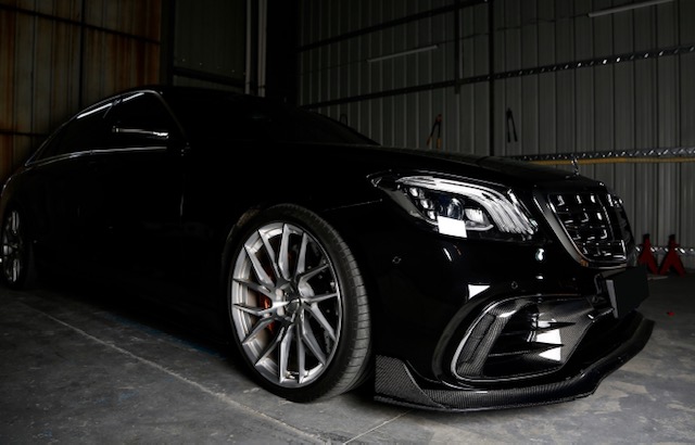 MANSORY リアスポイラー TypeI BENZ W222 Carbonマンソリー 後期 2017