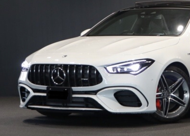 ◇メルセデス・ベンツ W118 2019〜 CLAクラス用 CLA45AMGルック パナメリカーナ クロームラジエターグリル/センターグリル/GTR グリル /CLA180/LA250/LA35/LA45AMG/シルバー/メッキ