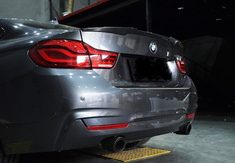 HAMANN ハーマン BMW リアウイング F36 4シリーズ F33 F32 トランクスポイラー リアスポイラー 「限定値下げ」BMW f32 リアディフューザー マフラー4本出し用
