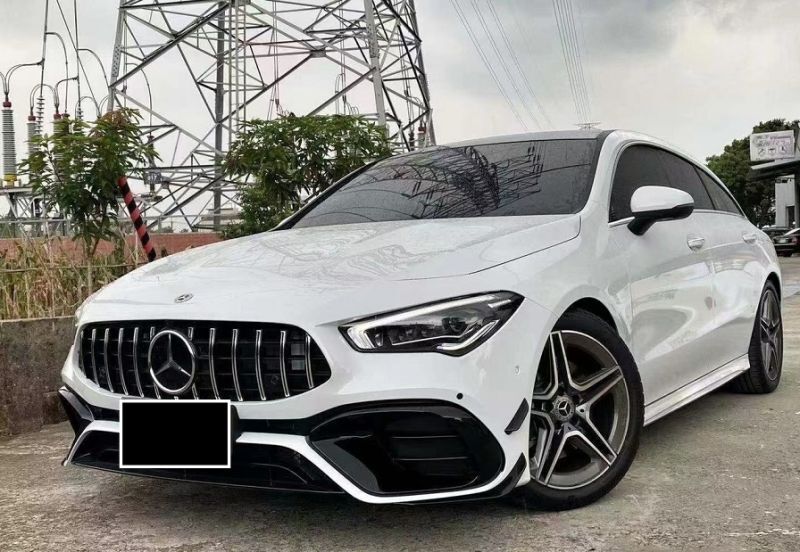 後期用◇ベンツ W118 C118 CLA45S AMGルック フルエアロセット/純正 同様PPウレタン素材/CLA180/CLA250/CLA35/バンパー/ディフューザー/マフラーカッター/パナメリカーナグリル